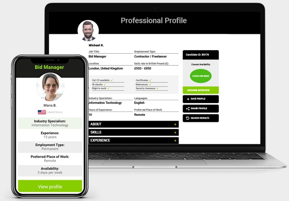 The Bid Specialists platform helps HR managers make the right hire with its new and improved features